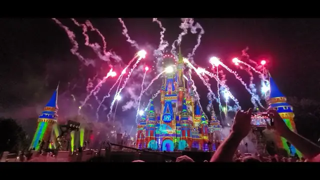 'Video thumbnail for First Showing of Disney Enchantment in the Magic Kingdom'