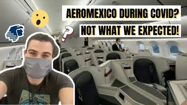 'Video thumbnail for Aeromexico's BEST seat in their fleet - Flight Review 787-9 (BUSINESS CLASS) during Covid 馃槏'