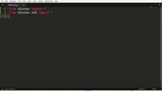 'Video thumbnail for Digital Clock in Python _ GUI with Tkinter'