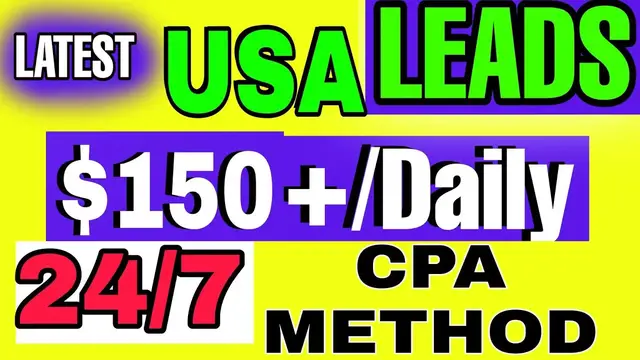 'Video thumbnail for AUTOMATED Method To EARN +$90+ EVERY SINGLE DAY On CPA Marketing 2022(Make Money Online)'
