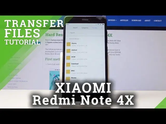 'Video thumbnail for How to Transfer Files in XIAOMI Redmi Note 4X - Move Media'