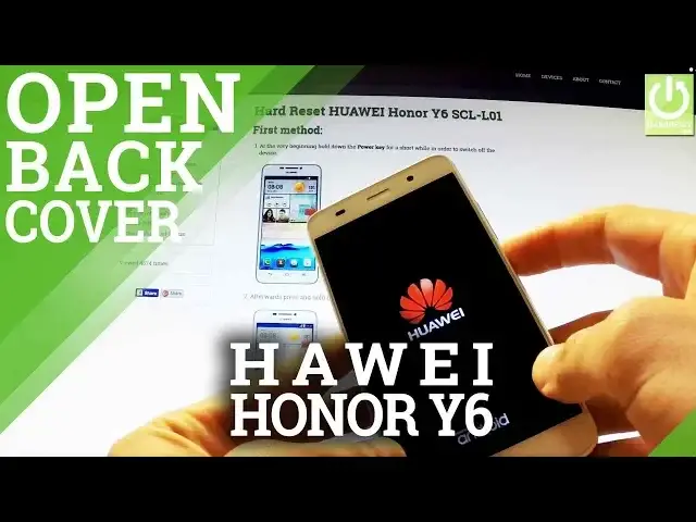 'Video thumbnail for How to Remove the Battery in HUAWEI Honor Y6 SCL-L01 - Open the Back Cover in HUAWEi'
