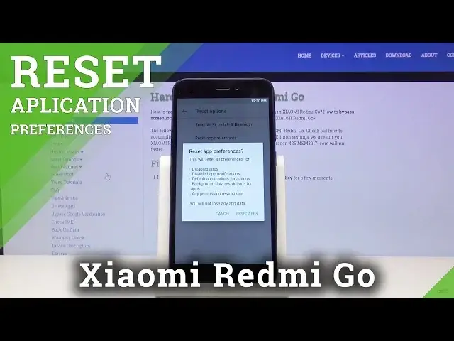 'Video thumbnail for How to Reset App Preferences in XIAOMI Redmi Go - Restore App Settings'