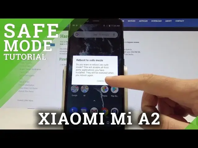 'Video thumbnail for How to Enter Safe Mode on XIAOMI Mi A2 - Exit Safe Mode'