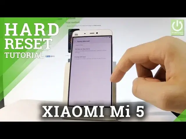 'Video thumbnail for XIAOMI Mi 5 HARD RESET / Wipe Data / Restore MIUI Software'