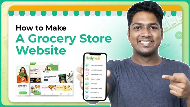 'Video thumbnail for How To Make An Online Grocery Store Website & App in 2023'