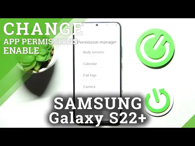 'Video thumbnail for Samsung Galaxy S22+ How To Change Apps Permissions'