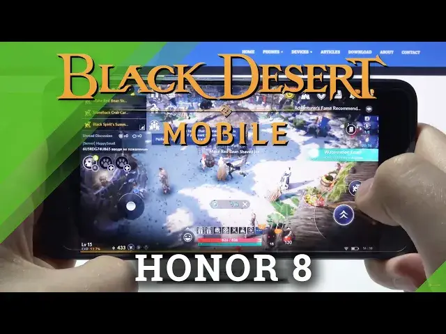 'Video thumbnail for Black Desert HONOR 8 Gameplay - FPS Review / Game Test'