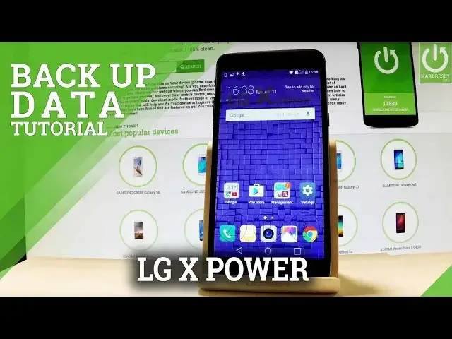 'Video thumbnail for Enable Backup in LG X Power - Back Up My Data / Add Backup Account'