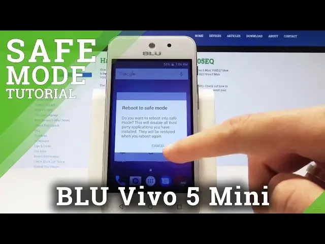 'Video thumbnail for How to Boot into Safe Mode in BLU Vivo 5 Mini - Enter & Quit BLU Safe Mode'