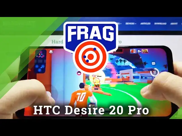 'Video thumbnail for How FRAG Pro Shooter works on HTC Desire 20 Pro – High Quality Settings'
