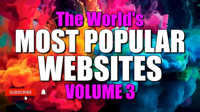 'Video thumbnail for The Most Popular Websites in the World (2024)'