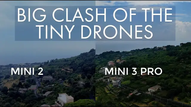 'Video thumbnail for DJI Mini 3 Pro vs Mini 2 - A Detailed Comparison'