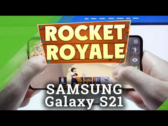 'Video thumbnail for Test Game Rocket Royale on SAMSUNG Galaxy S21 | Exynos 2000 | 8 GB RAM | Gameplay - FPS Check'