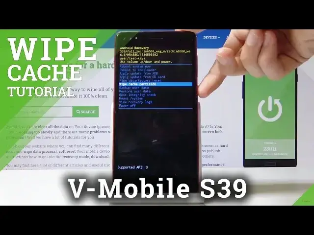 'Video thumbnail for V mobile S39    Wipe Cache'
