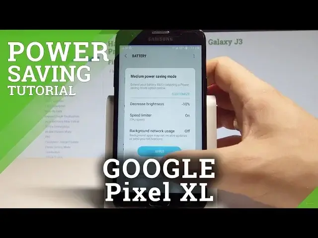 'Video thumbnail for How to Enable Power Saving Mode on GOOGLE Pixel XL - Save Battery in Pixel |HardReset.Info'