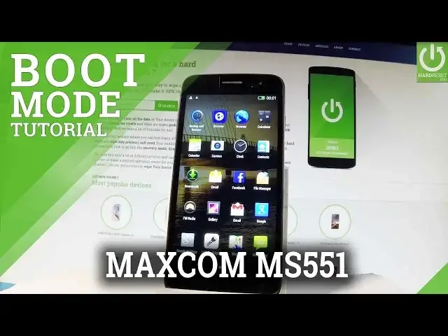 'Video thumbnail for How to Enter Boot Mode in MAXCOM MS551 - Exit Boot Mode'
