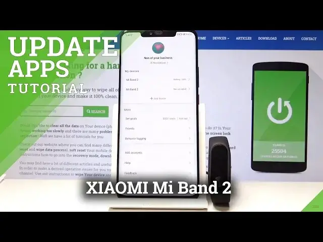 'Video thumbnail for How to Update Apps in XIAOMI Mi Band 2 - Check Band Update'