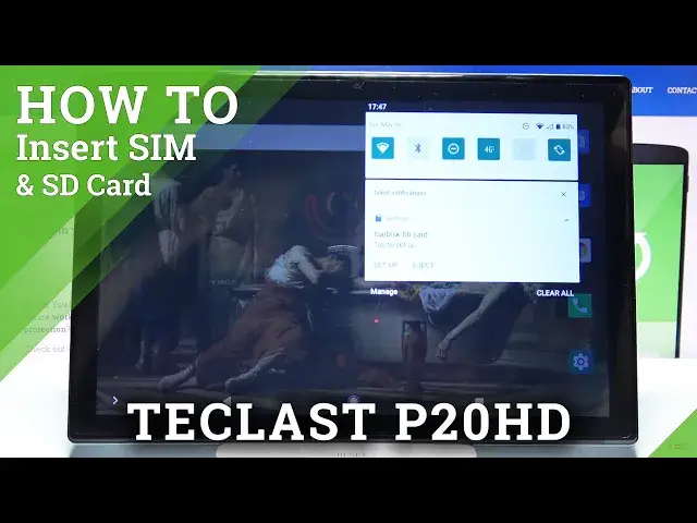 'Video thumbnail for How to Insert Nano SIM & Micro SD Cards in TECLAST P20HD – Network Connection & External Storage'