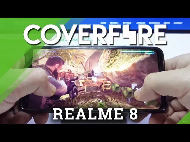 'Video thumbnail for Test Game Cover Fire on REALME 8 | MediaTek Helio G95 | 4 GB RAM | Gameplay - FPS Check'