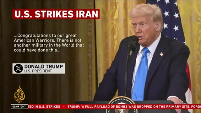'Video thumbnail for US Bombs Iran’s Nuclear Sites – Fordow Obliterated!'