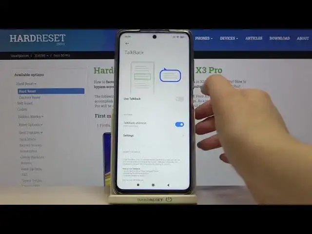 'Video thumbnail for How to Turn On Talkback Mode in POCO X3 Pro – Activate Talkback Feature'