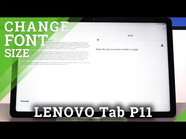 'Video thumbnail for How to Change Font Size in LENOVO Tab P11 – Adjust Font Size'