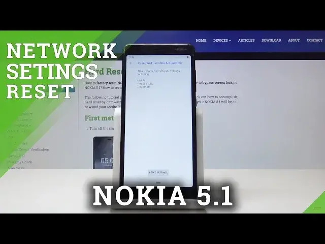 'Video thumbnail for NOKIA 5.1 Reset Network Settings / Fix Network Configuration'