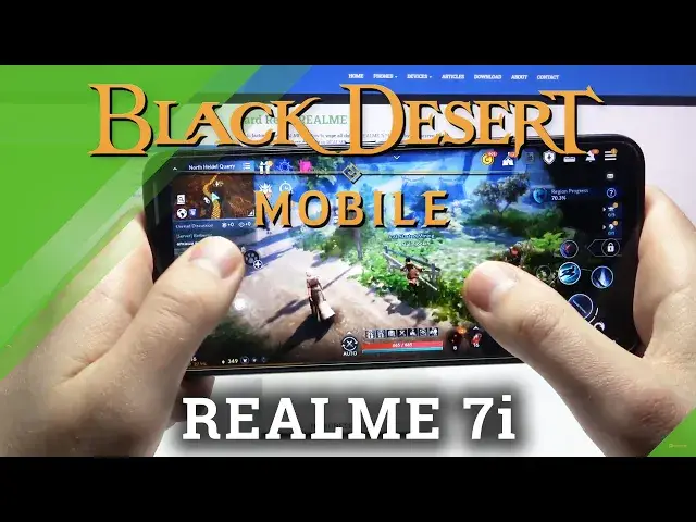 'Video thumbnail for Test Game Black Dessert on Realme 7i | Snapdragon 662 | 4 GB RAM | Gameplay - FPS Check'