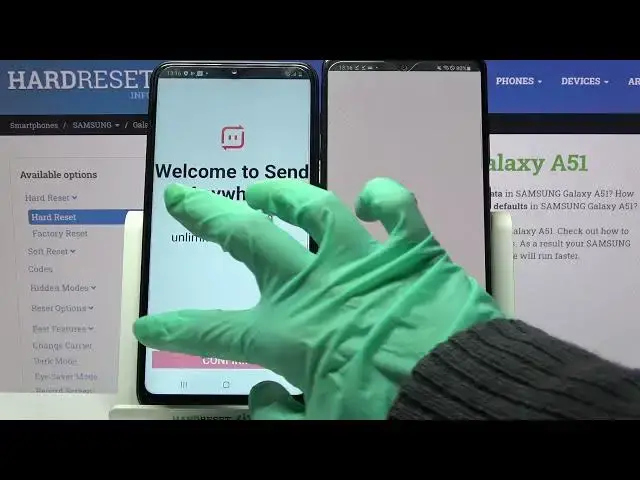 'Video thumbnail for How to Transfer Files from Device with Android to SAMSUNG Galaxy A51 – Send Anywhere App'