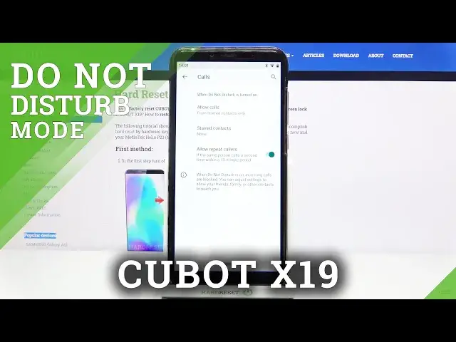 'Video thumbnail for How to Mute CUBOT X19 – Activate Do Not Disturb Mode'