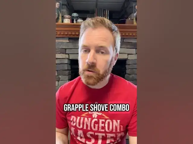 'Video thumbnail for The #dnd grapple+shove combo still works!'