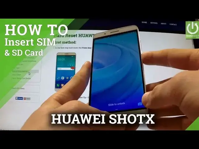 'Video thumbnail for How to install SIM card and Micro SD card in Huawei ShotX'