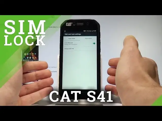 'Video thumbnail for How to Set Up SIM Lock in CAT S41 - Add / Change PIN |HardReset.info'