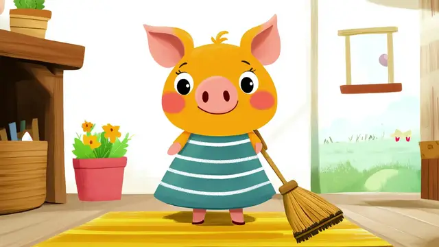 'Video thumbnail for THE THREE LITTLE PIGS and the LOST LITTLE WOLF _ Bedtime Stories for Kids(720P_HD)'