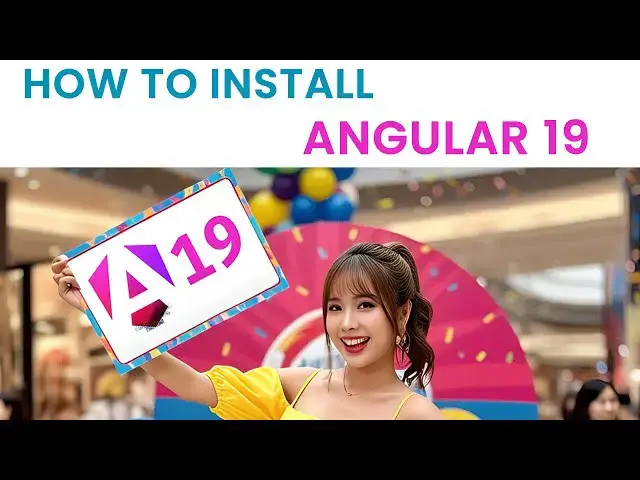 'Video thumbnail for Install ANGULAR 19 Like a Pro in 2025!'