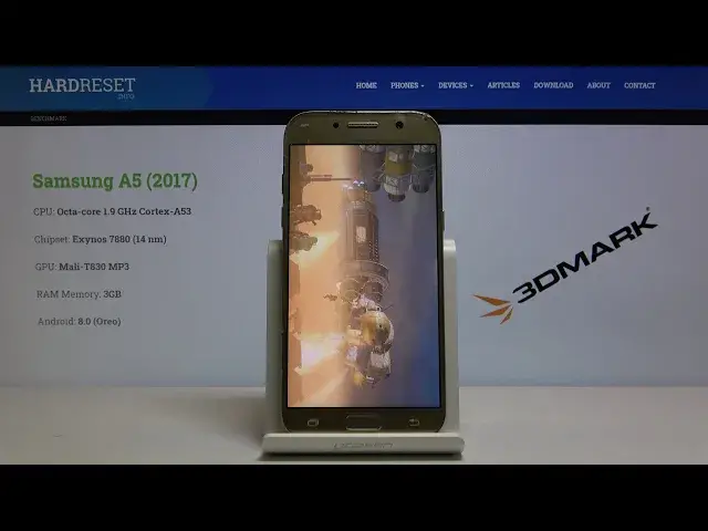 'Video thumbnail for 3DMARK Benchmark - Samsung A5'