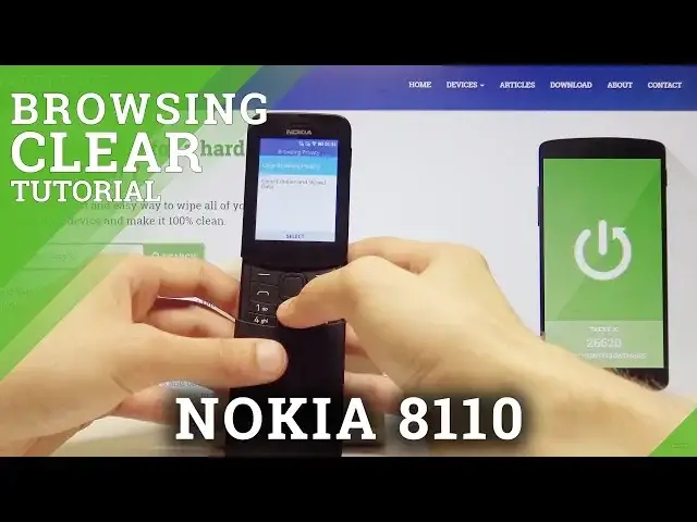 'Video thumbnail for How to Clear Browsing Data in Nokia 8110 4G - Delete Browser History'
