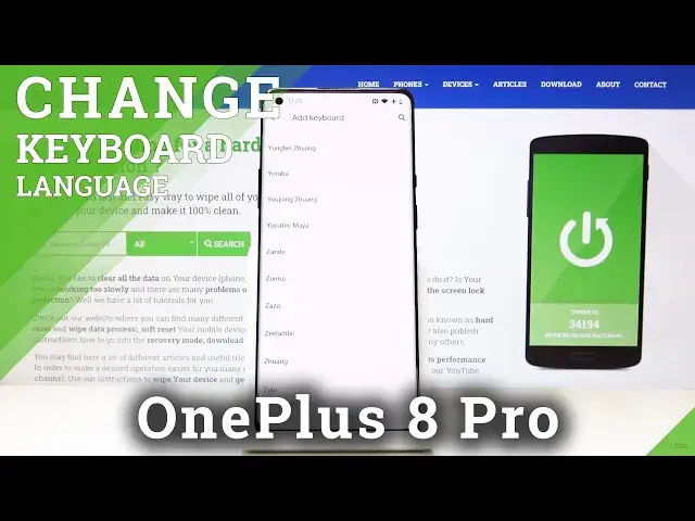 'Video thumbnail for How to Change Keyboard Language in OnePlus 8 Pro – Keyboard Settings'