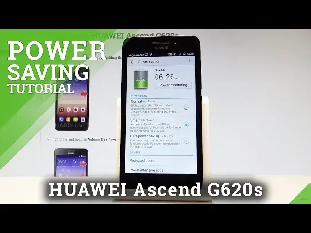 'Video thumbnail for How to Save Power in HUAWEI Ascend G620s - Battery Saver |HardReset.Info'