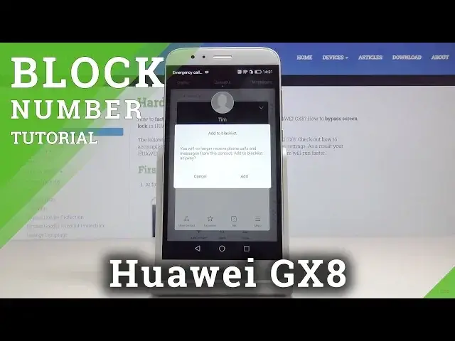 'Video thumbnail for How to Block Number in HUAWEI GX8 – Create Blacklist'