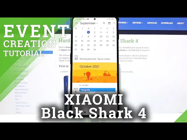'Video thumbnail for How to Add Event to Calendar in XIAOMI Black Shark 4 - Use Calendar'