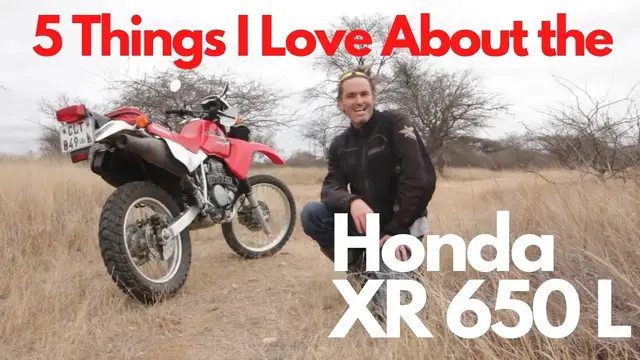 'Video thumbnail for Honda XR 650 L - 5 Things That I Love About the Big Red Pig'