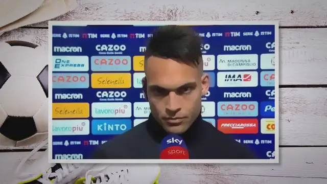 'Video thumbnail for Lautaro zittisce Marocchi: "Stai tranquillo che quello che dico qua lo faccio anche nello spogliatoio"'