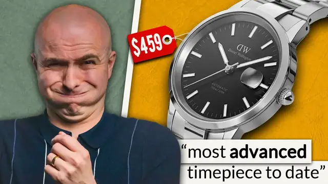 'Video thumbnail for Daniel Wellington Went TOO Far! Worst Value Watch EVER? – Iconic Link Automatic'