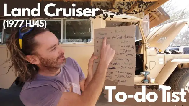 'Video thumbnail for HJ45 [Ep.2] - 1977 Toyota Land Cruiser HJ45 - My long to-do list'