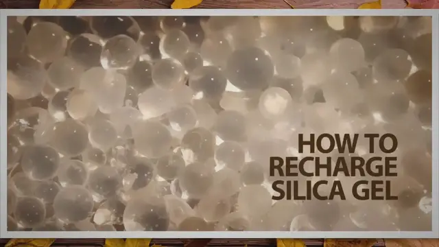 'Video thumbnail for How To Recharge Silica Gel Crystals'