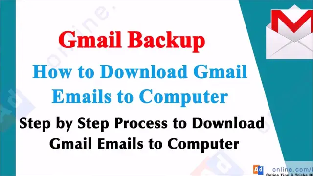 'Video thumbnail for 🆕Email Backup Gmail ▶ How to backup Gmail Emails to Computer'