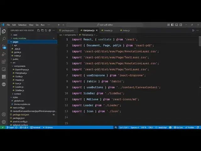'Video thumbnail for Build a Next.js PDF Canvas Editor in Browser Using jsPDF,Html2Canvas in React.js Using JavaScript'