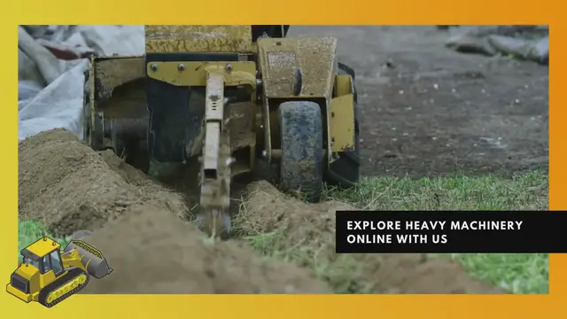 'Video thumbnail for Heavy Equipment Trencher'